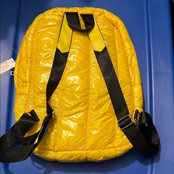 Yellow Backpack Medium Size - Picture 2 of 4